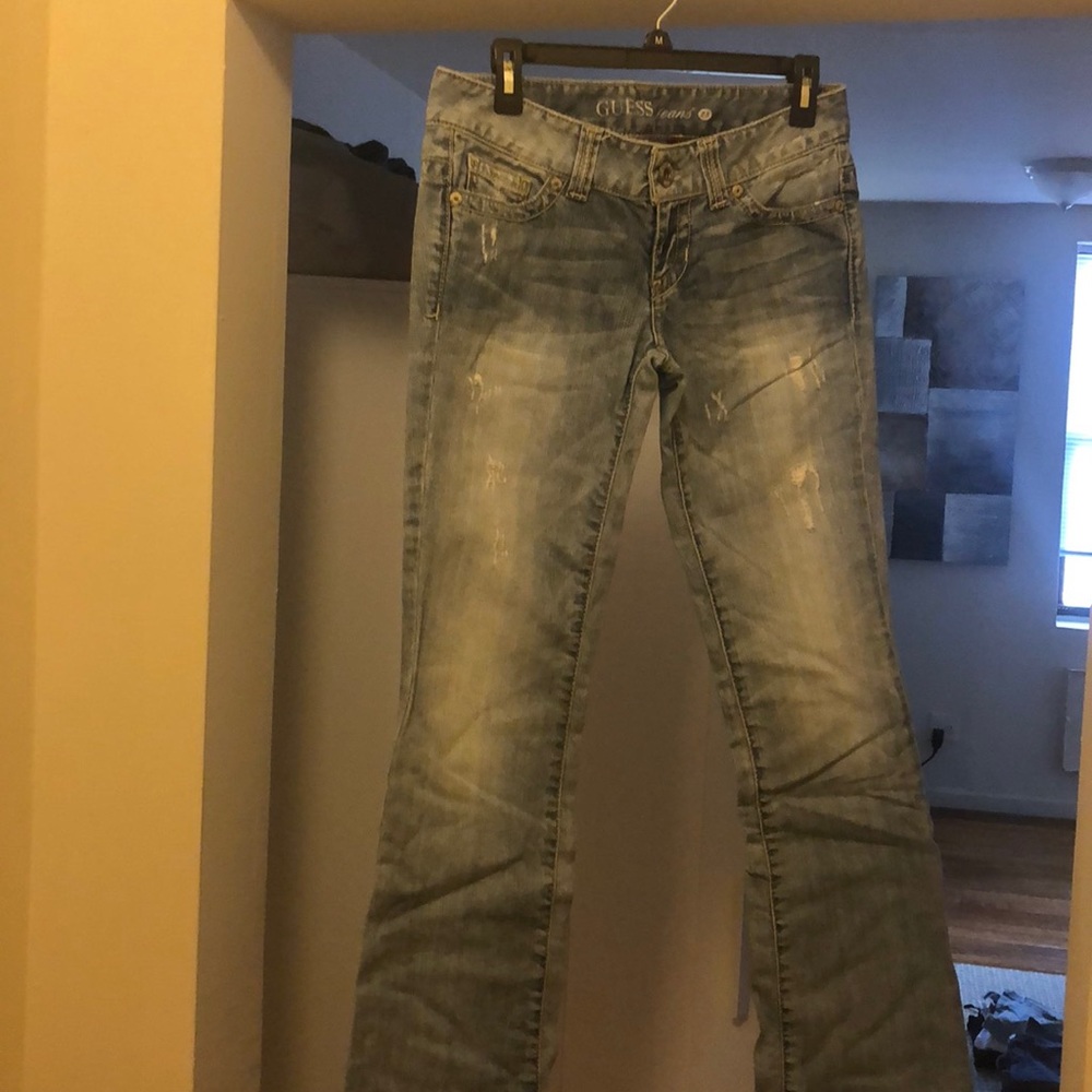Guess blue jeans